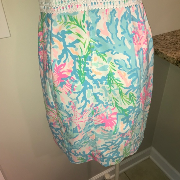 Lilly Pulitzer Sharice coral bay lace sheath dress - Picture 11 of 16